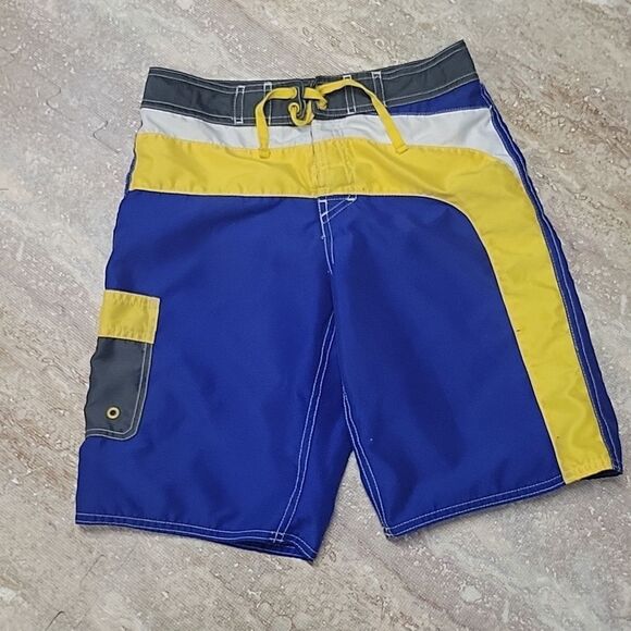 L.L.BEAN YOUTH BOYS LINED BOARD SHORTS SIZE 12 - Picture 2 of 6